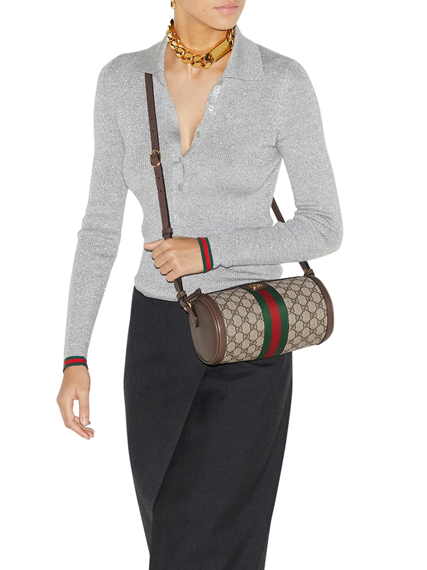 OPHIDIA SMALL SHOULDER BAG - GG Supreme Canvas Crossbody Purse for Women | Perfect for Everyday Use, Travel & Date Night