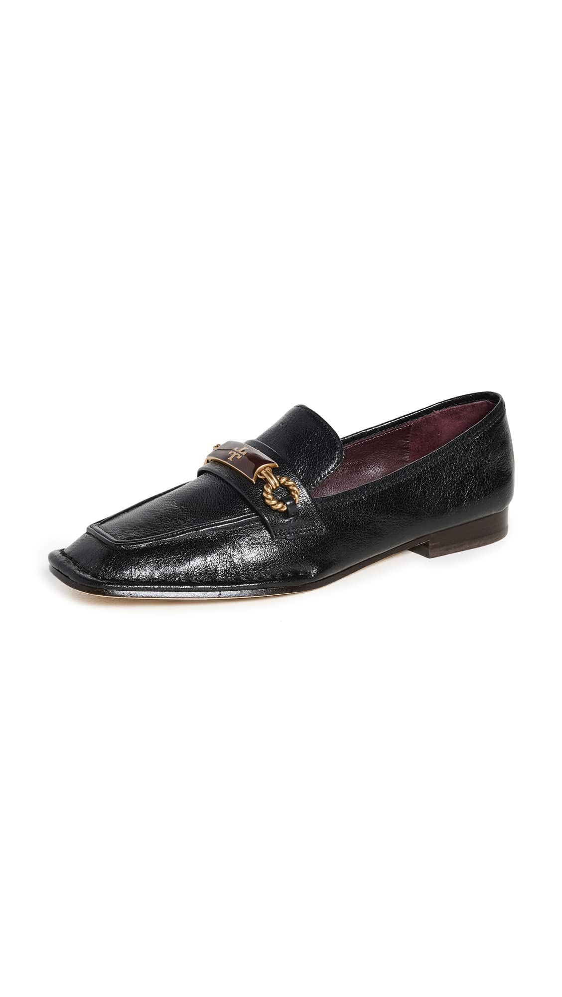 Tory Burch Women's Perrine Loafers - Comfortable Slip-On Shoes for Women, Casual & Office Wear, Leather Flats with Cushioned Insole - Perfect for Work, Travel & Everyday Outfits