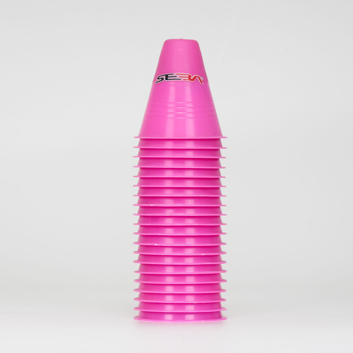 Seba Dual Density Cones for Skateboarding - Pink Training Wheels for Beginners & Kids | Perfect for Learning Tricks & Balance Practice