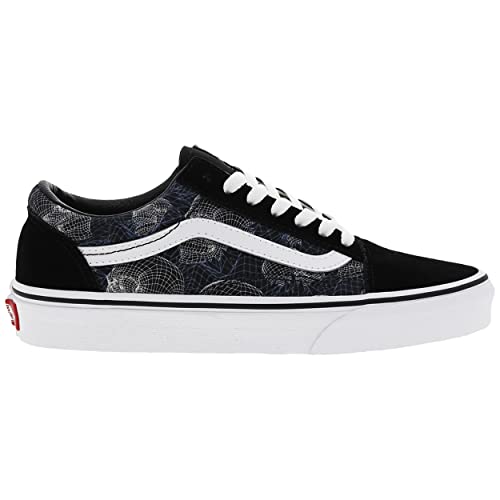 Wireframe Skulls Black True White