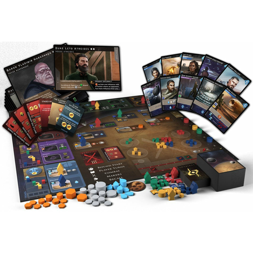 Dune Imperium Board Game - Strategy Game for Adults & Teens | Sci-Fi Adventure Based on Frank Herbert's Novel | Perfect for Game Nights & Family Gatherings