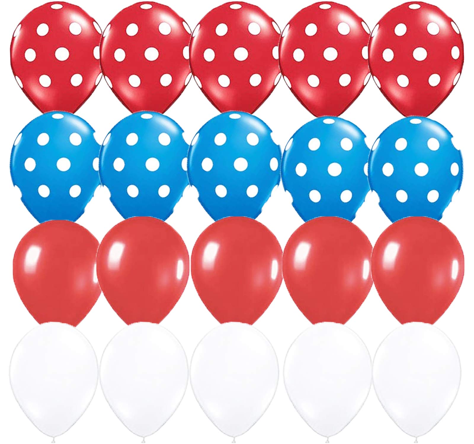 Dr. Seuss Thing 1 & Thing 2 Party Balloons - Red & Blue Birthday Decorations | Cat in The Hat Baby Shower & Birthday Party Supplies | Perfect for Dr. Seuss Themed Parties, Classroom Celebrations & Baby Showers