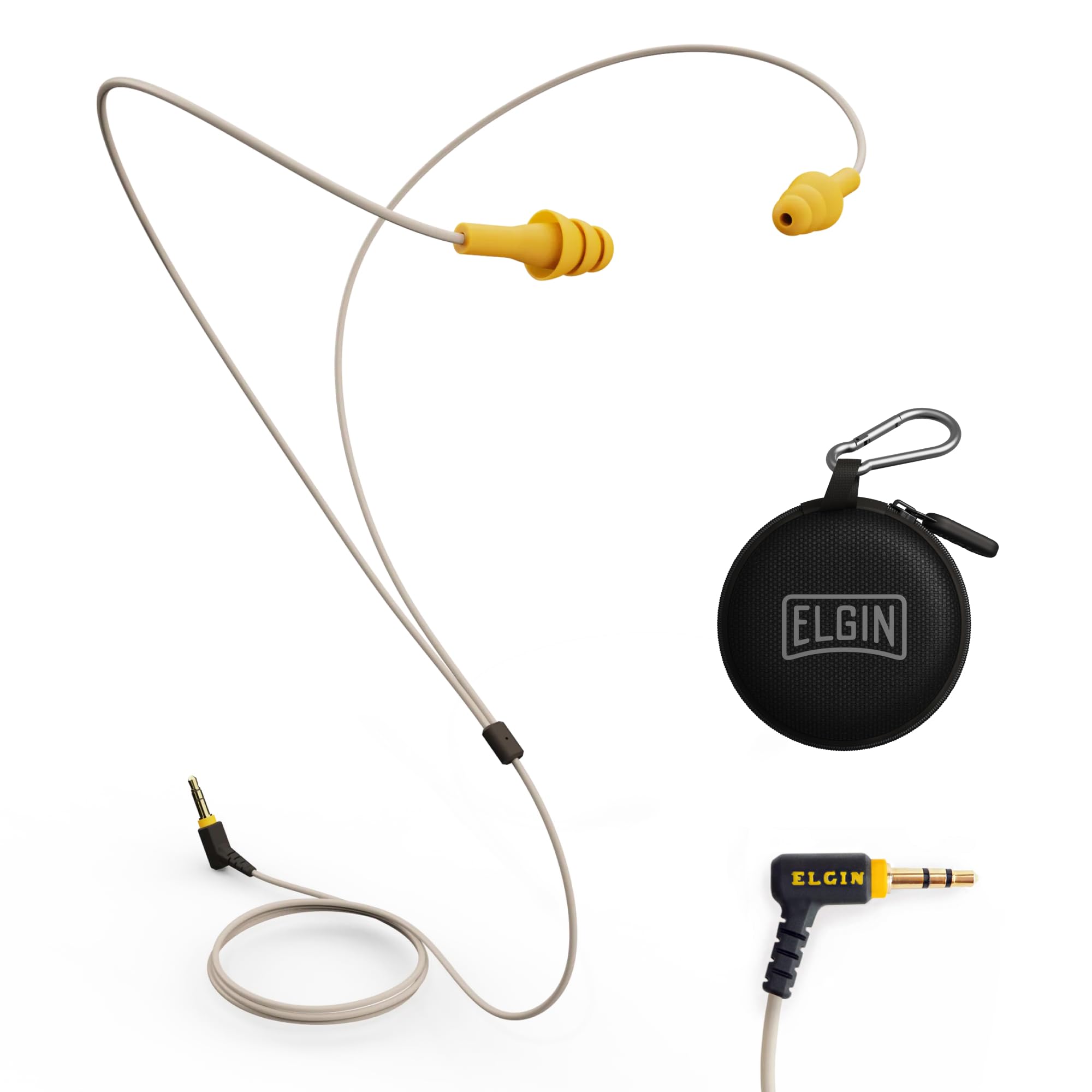 Ruckus Earplug Earbuds - OSHA Compliant Noise Cancelling In-Ear Headphones with Sound Isolation Technology | Perfect for Construction, Concerts & Travel