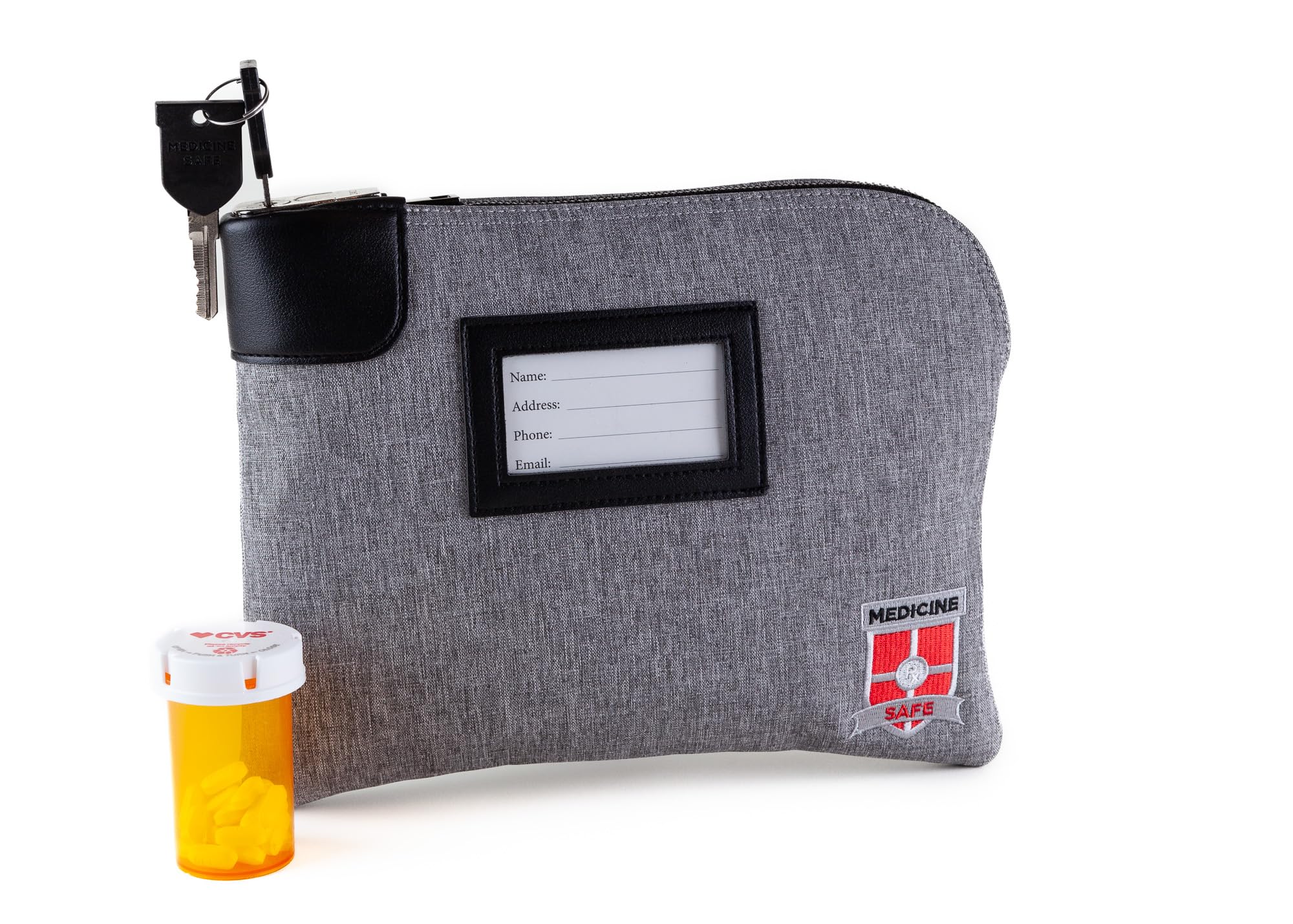 Portable Medication Travel Organizer Pouch - Waterproof Pill Case for Daily Use, Vacations & Emergency Preparedness
