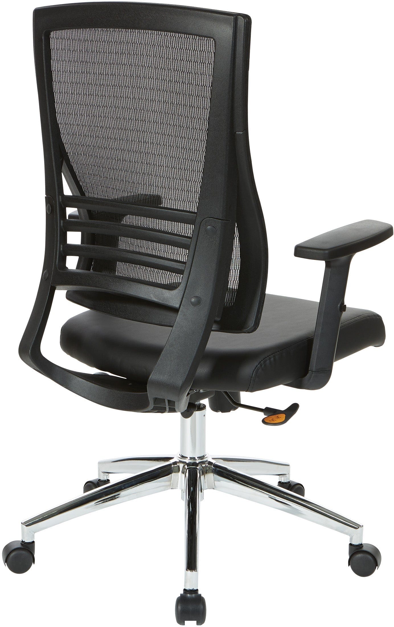 Office Star Black Frame Mesh Back Office Chair [EM60930C] - Ergonomic Desk Chair for Home & Office Workspace
