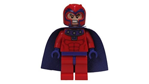 LEGO X-Men Magneto Minifigure - Collectible Superhero Building Toy for Marvel Fans | Perfect for Display, Gifts & Play Scenes