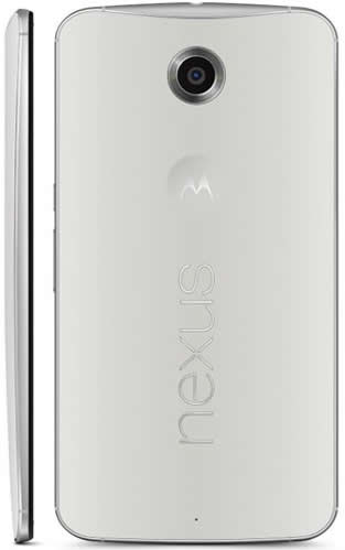 Google Nexus 6 32GB Unlocked Smartphone - White | Fast Performance, Large Display | Perfect for Business, Travel & Entertainment