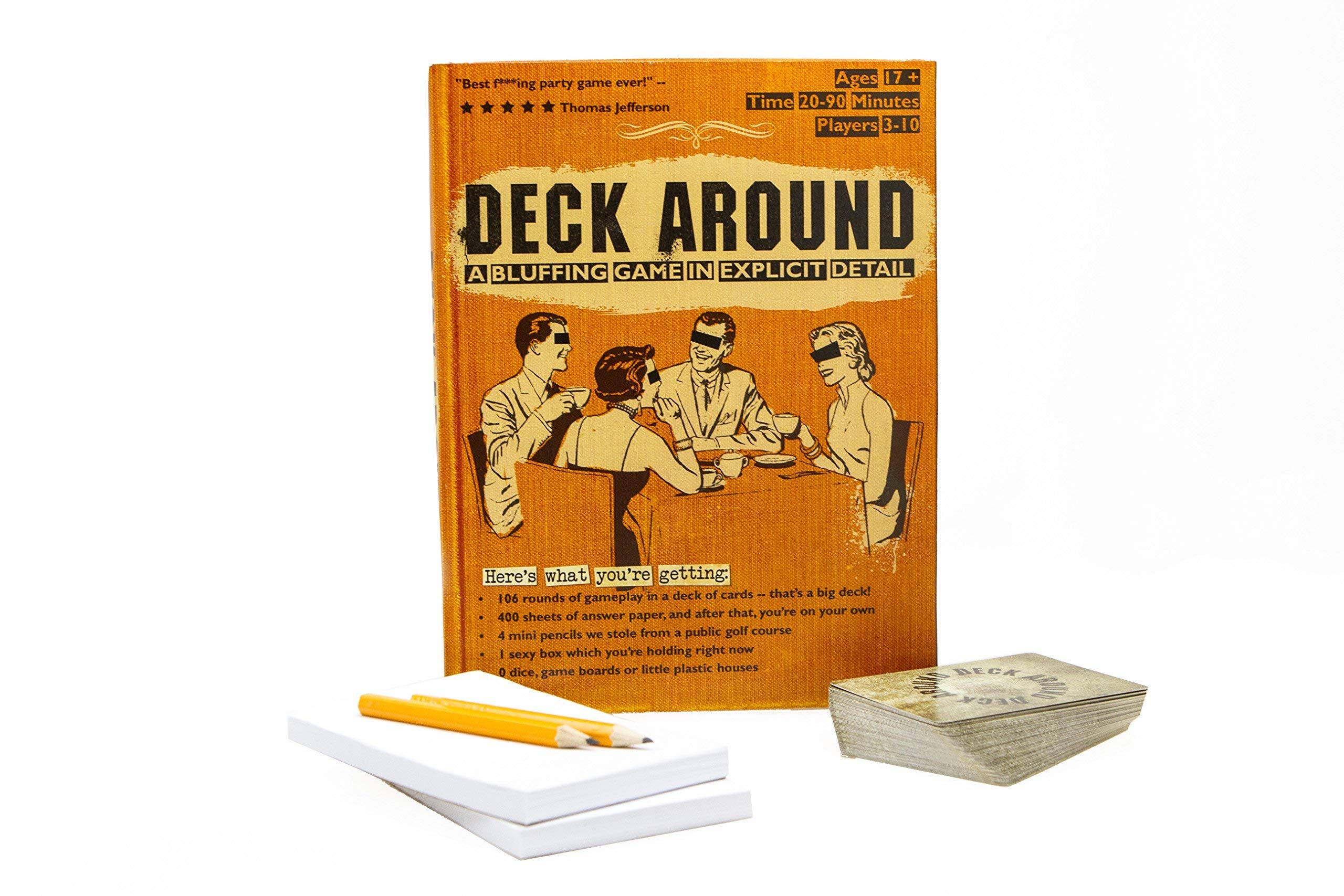 Fun Adult Party Card Game - 100+ Exciting Rounds for Game Nights & Social Gatherings