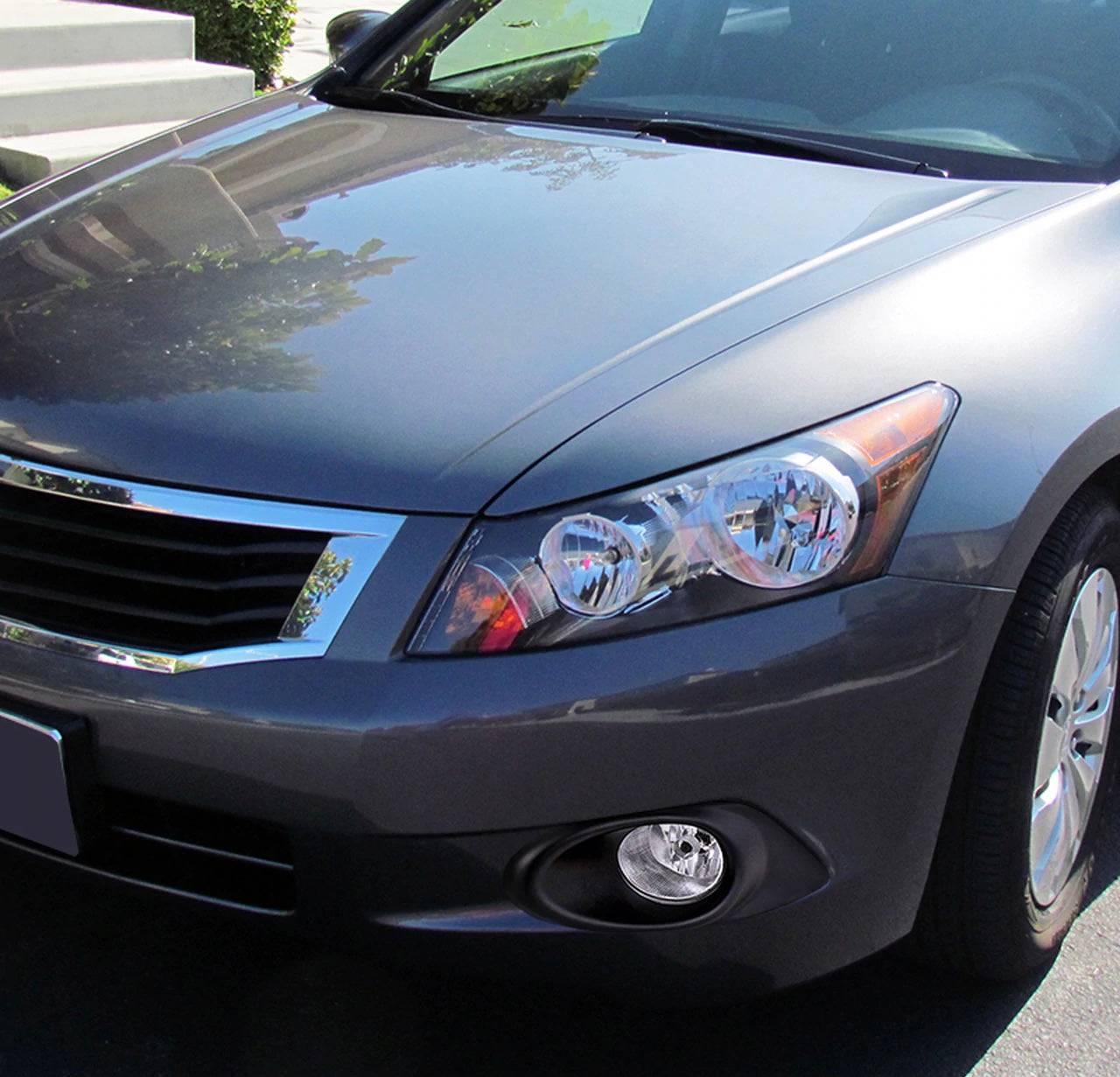 OEM Style Fog Lights for 2008-2010 Honda Accord 4DR Sedan with Clear Lens - Perfect for Night Driving and Enhanced Visibility