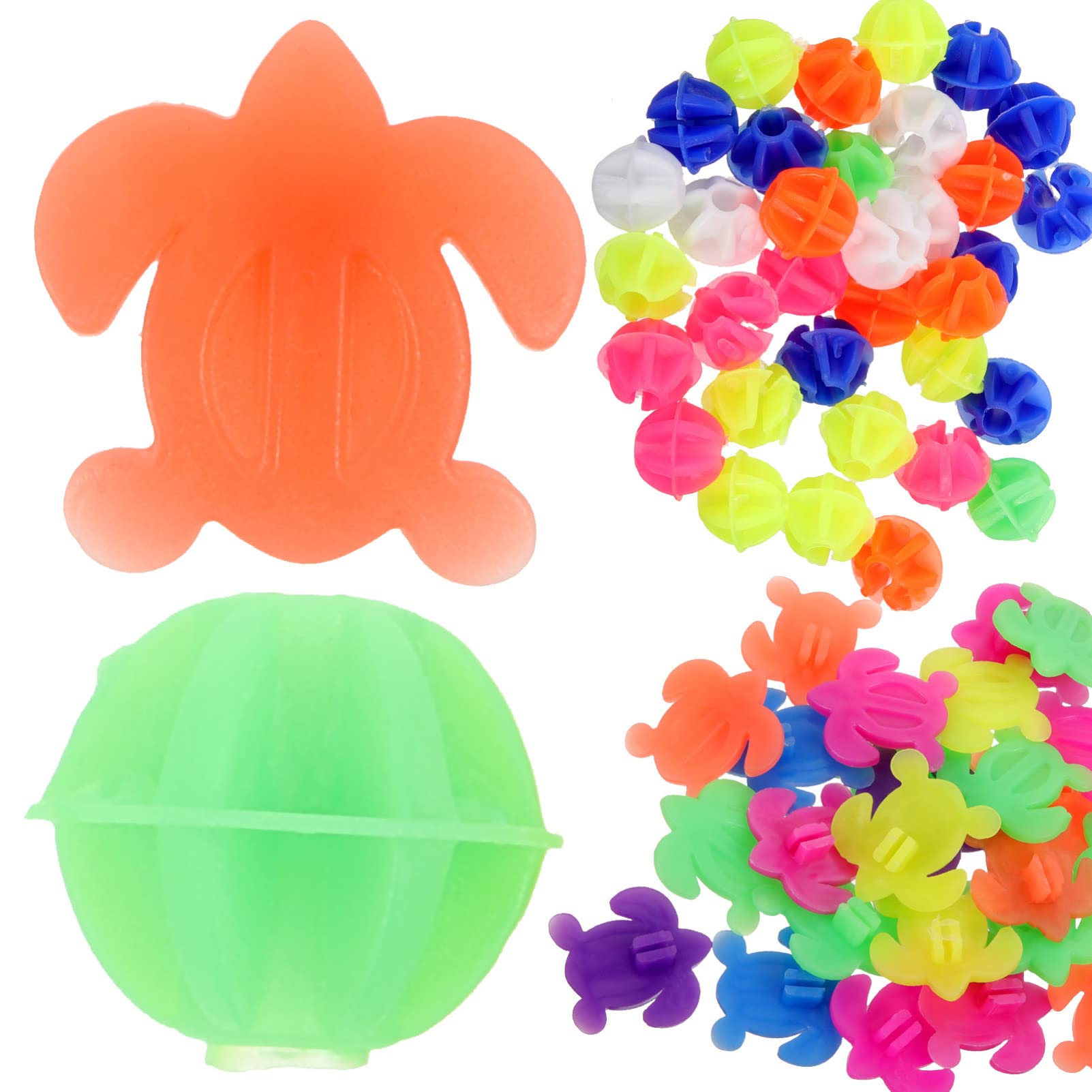 BESPORTBLE 61pcs Colorful Bicycle Spoke Beads - Small Decorative Beads for Bike Wheels, Spoke Wraps & Wheel Decor - Durable Bicycle Accessories for Kids & Adults - Perfect for Cycling Events, Birthday Gifts & Bike Customization