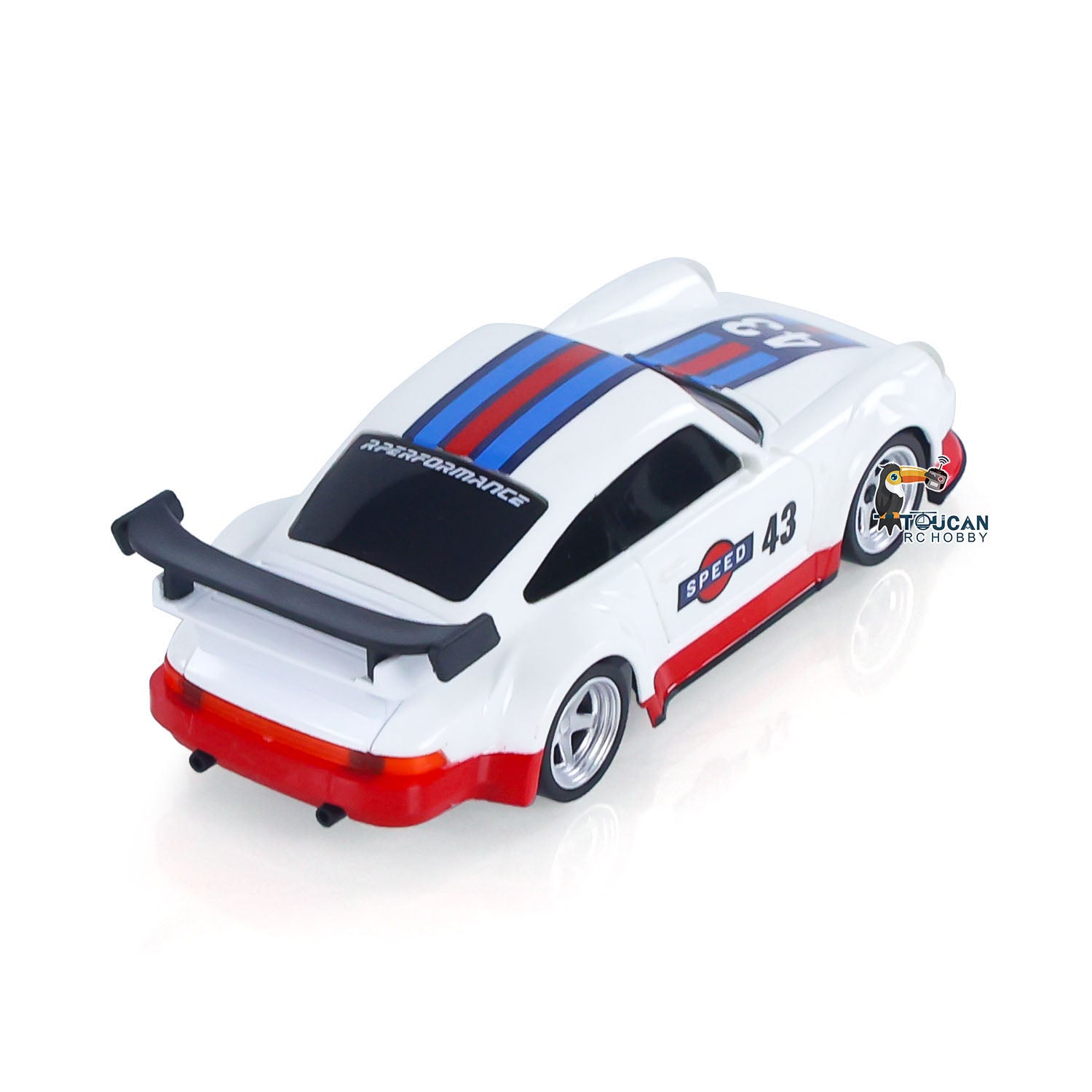 1/43 Scale 2.4GHz High Speed RC Racing Car - 4WD Remote Control Drift Vehicle RTR Mini Model Toy Car with Battery - Perfect Gift for Kids | Indoor & Outdoor Play, Racing Competitions, Birthday Presents