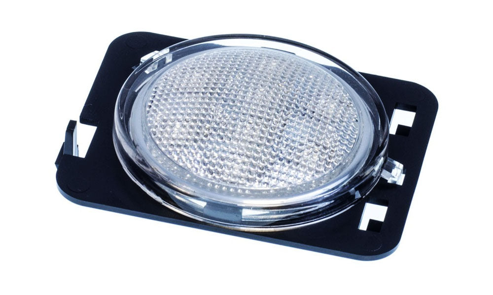 Amber LED Side Marker Lights & Fender Flare Lamps for Jeep Wrangler JK - Clear Lens, Durable & Waterproof - Perfect for Off-Roading, Night Driving & Customization