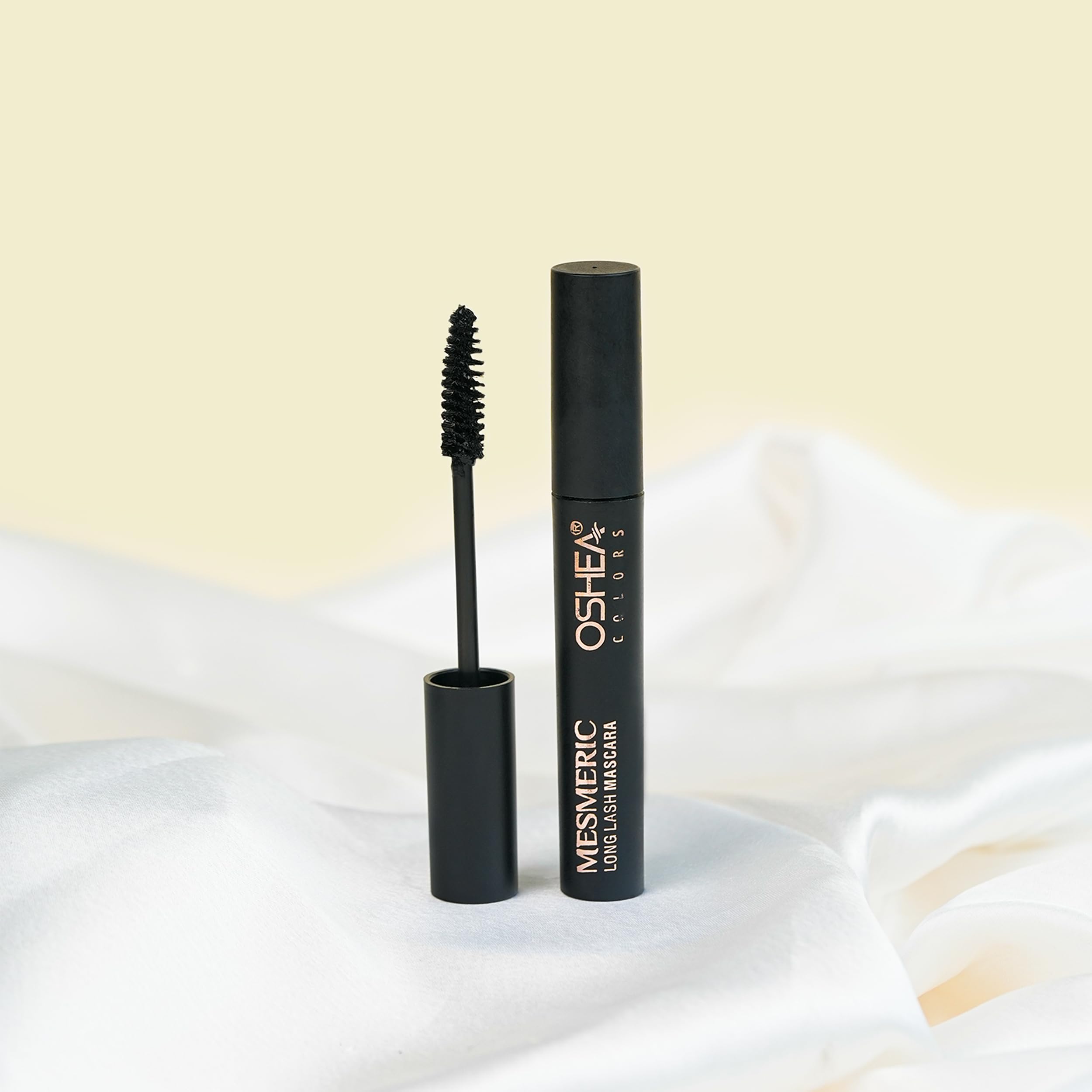 Oshea Colors Mesmeric Long Lash Mascara - Waterproof Volumizing Mascara for Dramatic Lashes | Paraben-Free, Highly Pigmented Black Formula (6ml) | Perfect for Everyday Wear, Date Night & Special Occasions