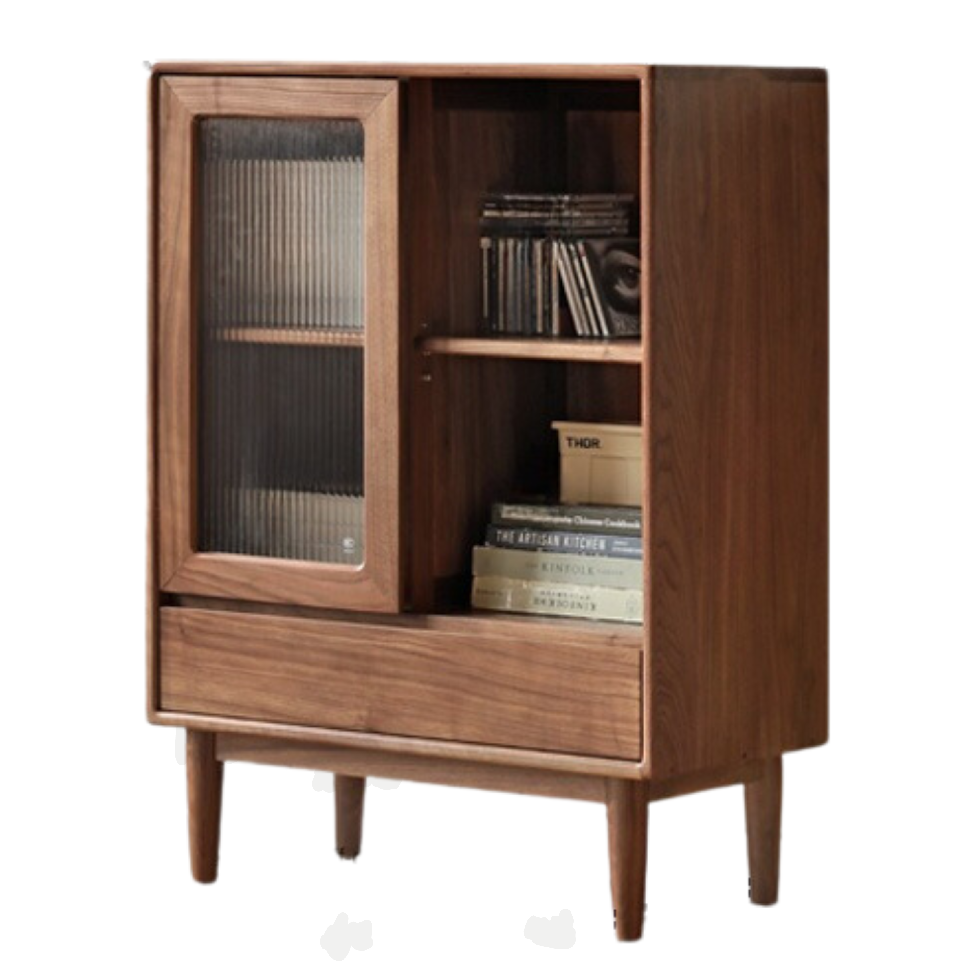 29.5х13.7х41.3 inch / 75х35х105сm / Rich Dark Walnut color / side cabinet