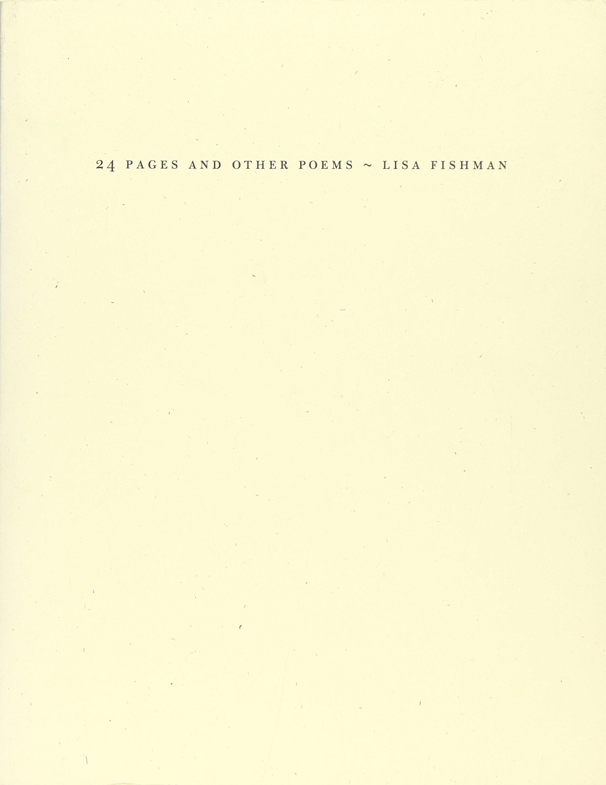24 Pages and Other Poems by Wave Books - Poetry Collection for Reading, Gifting & Literary Enthusiasts