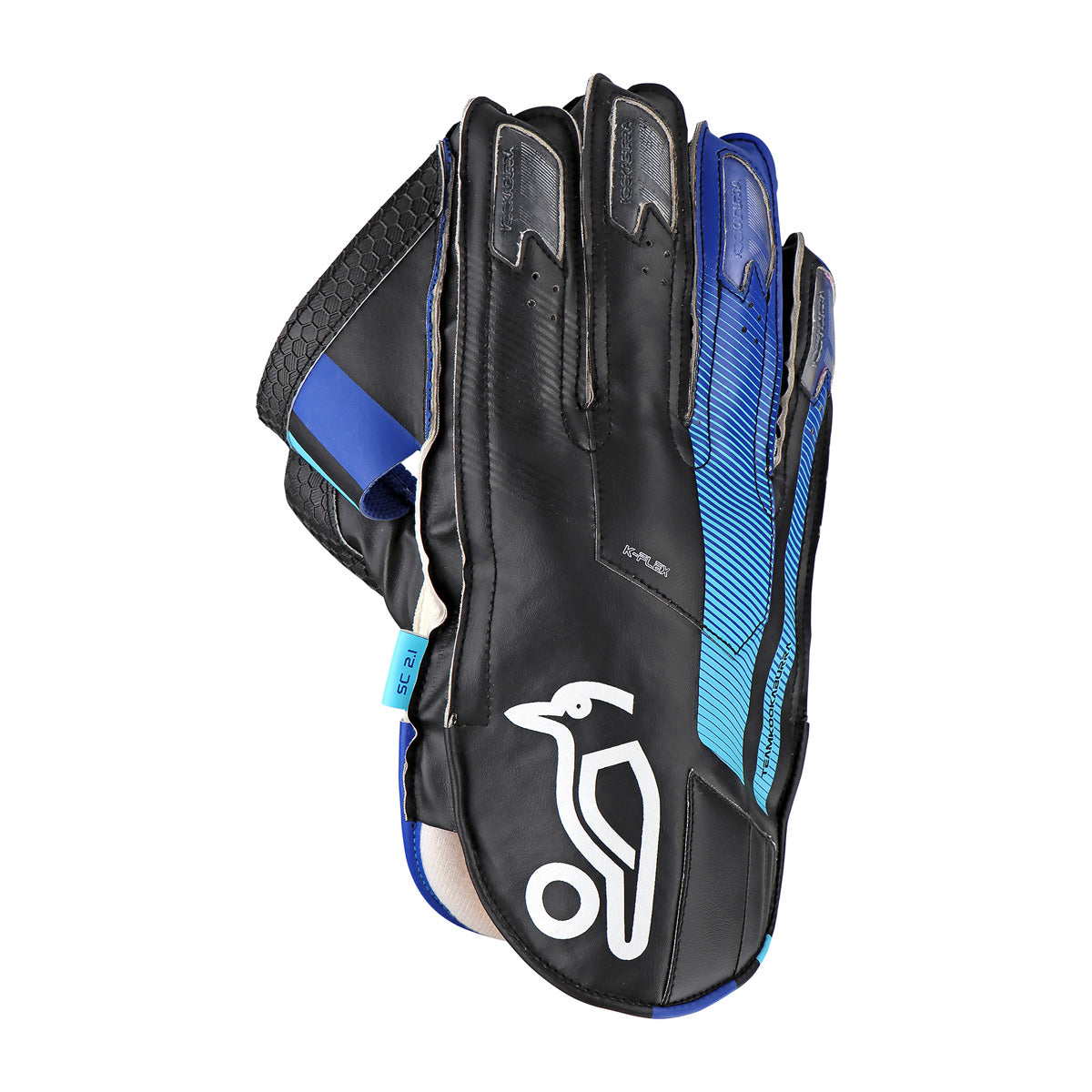 Kookaburra Short Cut 2.1 Cricket Wicket Keeping Gloves - Premium Leather Wicket Keeper Gloves for Cricket Players - Perfect for Practice, Matches & Training Sessions