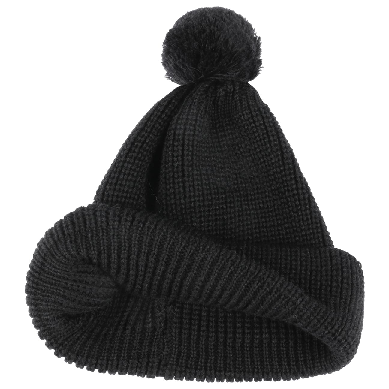 Lierys Knit Bobble Hat - Warm Winter Beanie for Men & Women - Cozy Cable Knit Pom Pom Hat for Cold Weather - Perfect for Skiing, Snowboarding & Outdoor Activities
