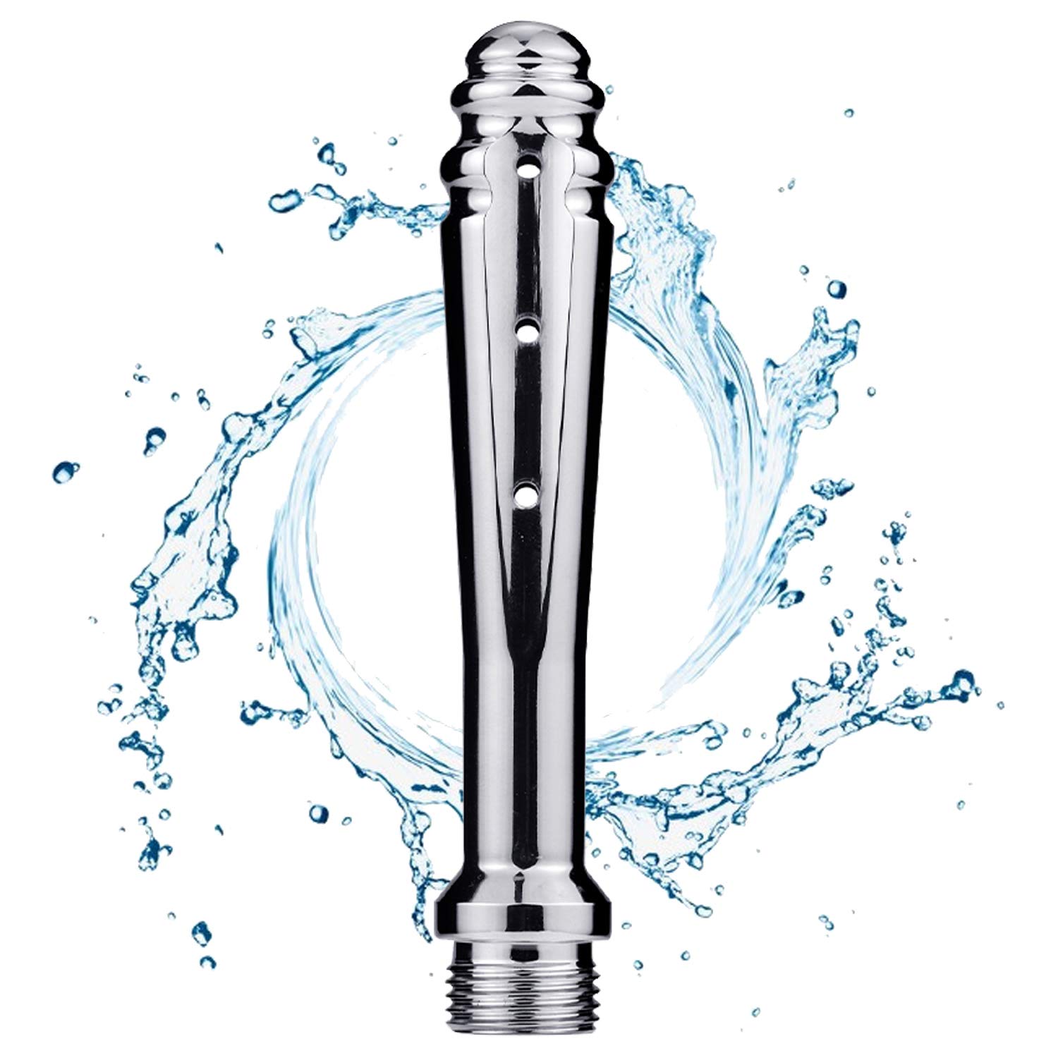 Premium Aluminum Enema Shower Kit - Colon Cleansing System with Nozzle for Home Detox & Hydrotherapy | Perfect for Digestive Health & Wellness Routine