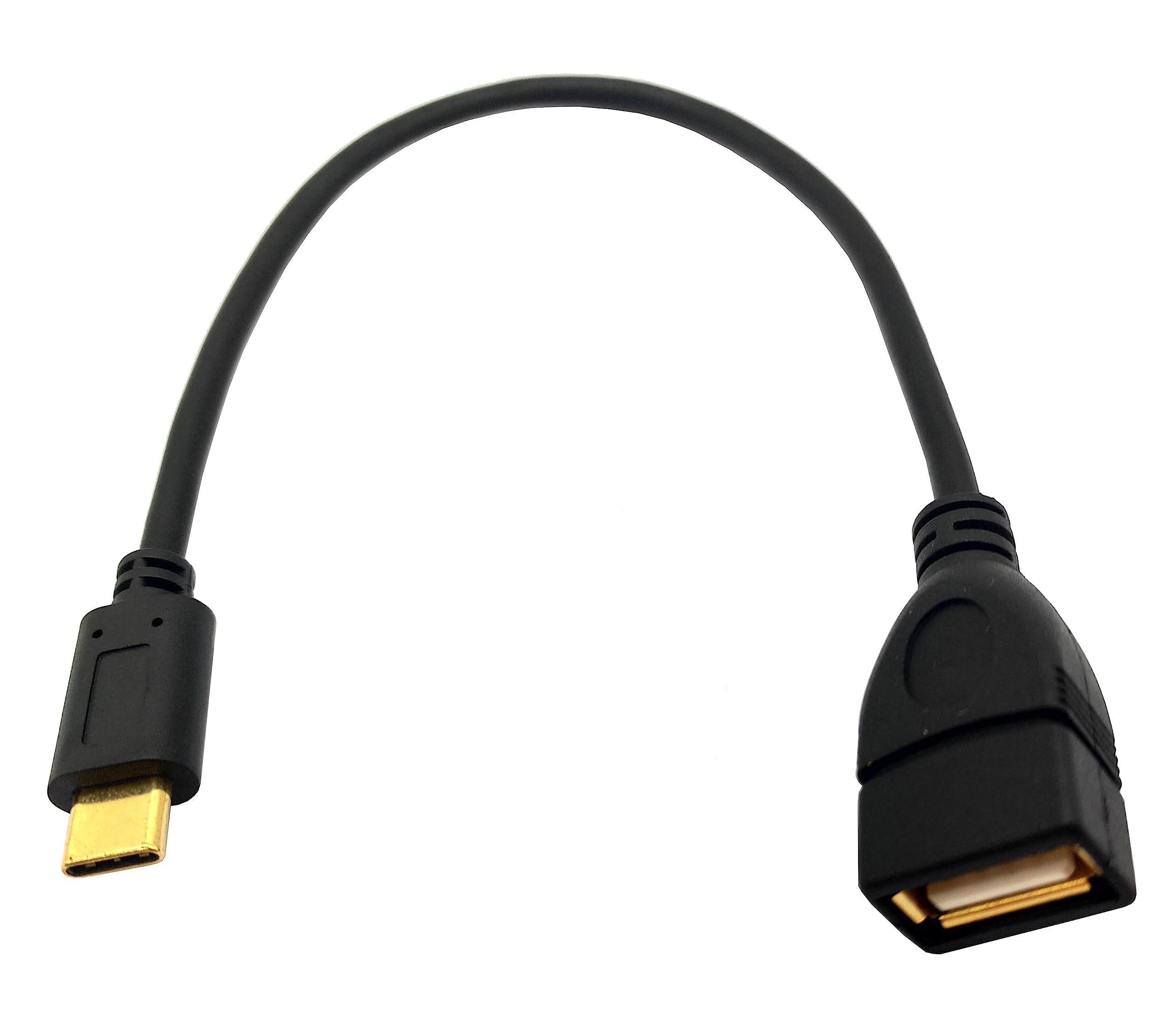 MTUERANC USB C to USB Adapter - Gold Plated USB 3.1 Type C Male to USB A Female OTG Cable - Fast Data Transfer & Charging for MacBook, iPad Pro, Samsung Galaxy - Perfect for Travel, Office & Home Use