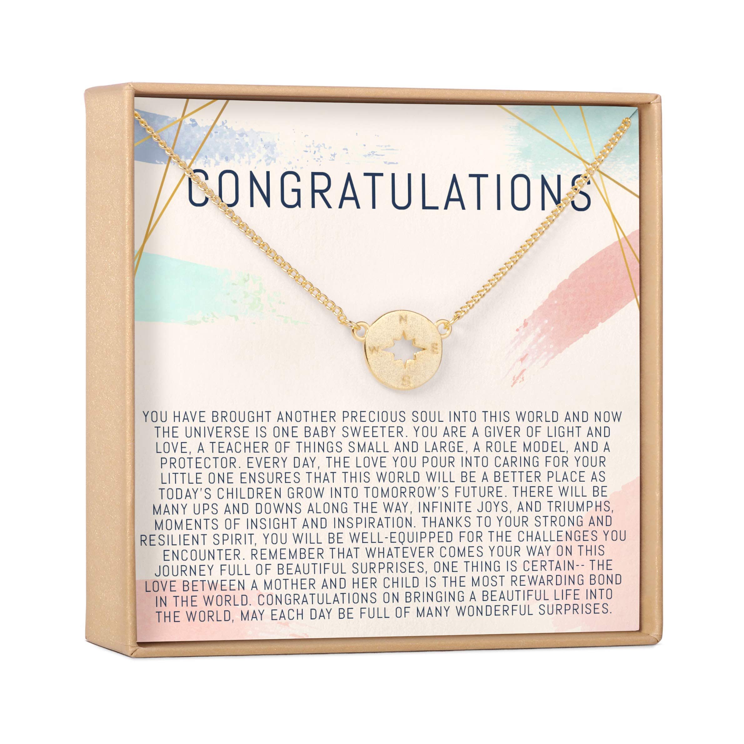 Expecting Mom Gift Necklace - Heartfelt Pregnancy Jewelry with Card for Baby Showers | Thoughtful Present for Mom-to-Be, Pregnant Women & New Mothers | Perfect for Gender Reveals, Maternity Photos & Mother's Day