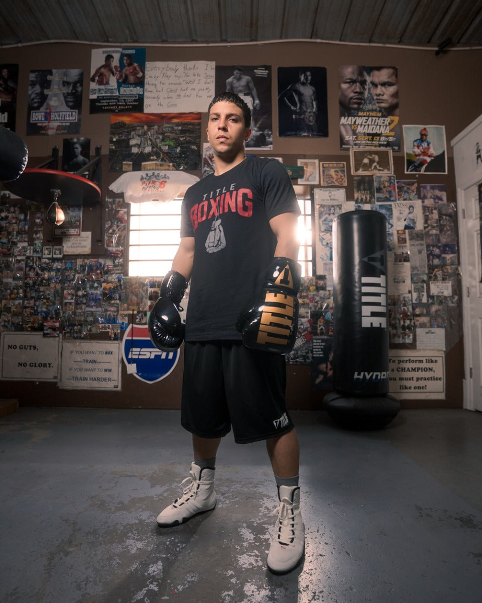 TITLE Boxing Inferno Intensity Lace-Up Training Boxing Gloves for Men & Women - Premium MMA, Kickboxing, and Heavy Bag Workouts