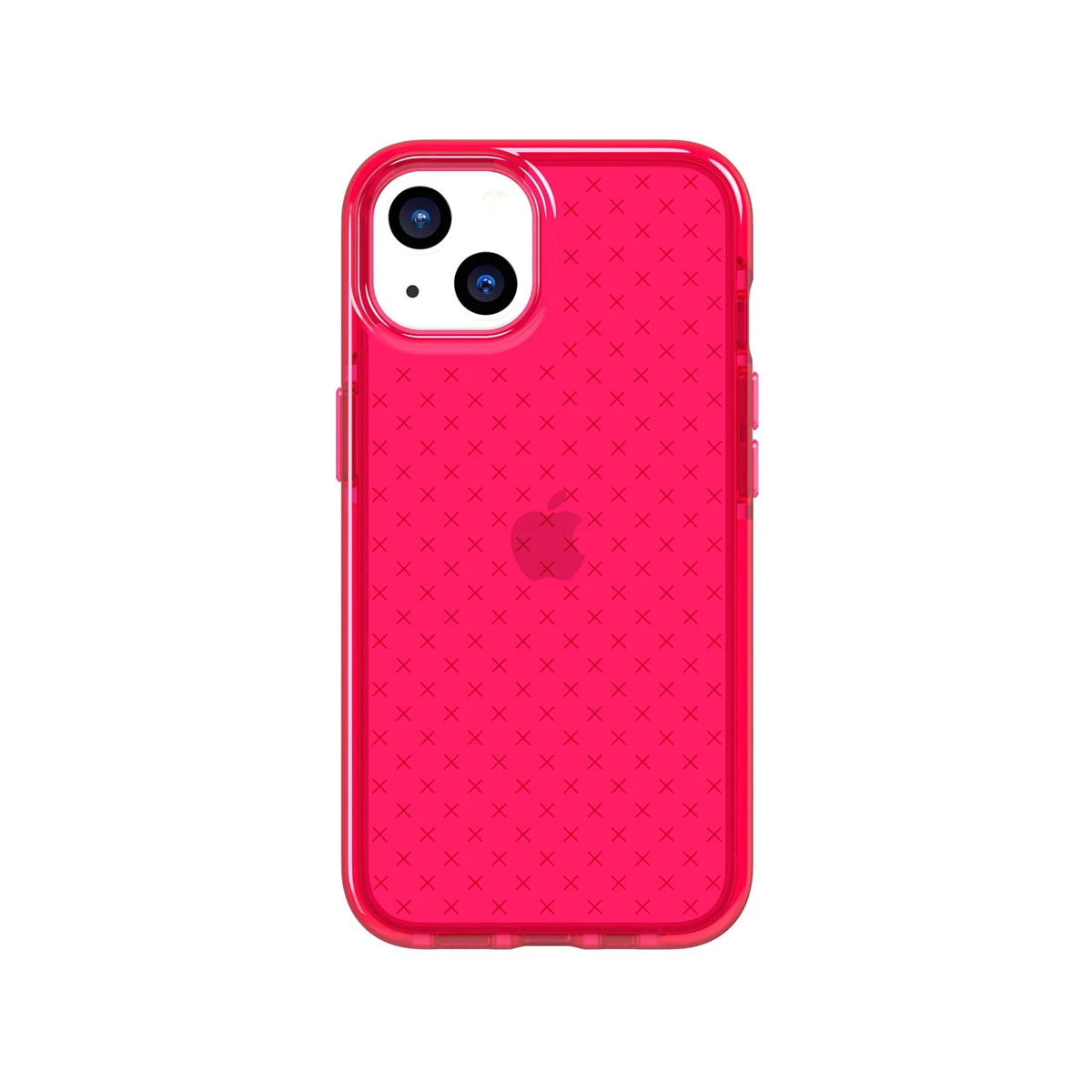 Tech21 EvoCheck Shockproof Case for iPhone 13 - Durable Protection, Slim Fit, Military-Grade Drop Tested (Rubine Red) | Perfect for Work, Travel & Outdoor Activities