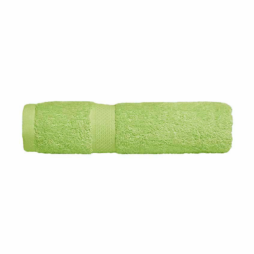 Premium 100% Combed Cotton Bath Towels - Soft & Absorbent Lime Green Towel Set for Spa, Gym & Beach | Quick-Drying Luxury Bath & Pool Towels