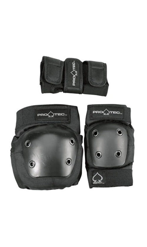 Pro Tec Street Junior Protective Pads - Youth Knee & Elbow Pads Set for Skateboarding, Scooter, Rollerblading - Lightweight Impact Protection Gear for Kids Outdoor Sports Safety