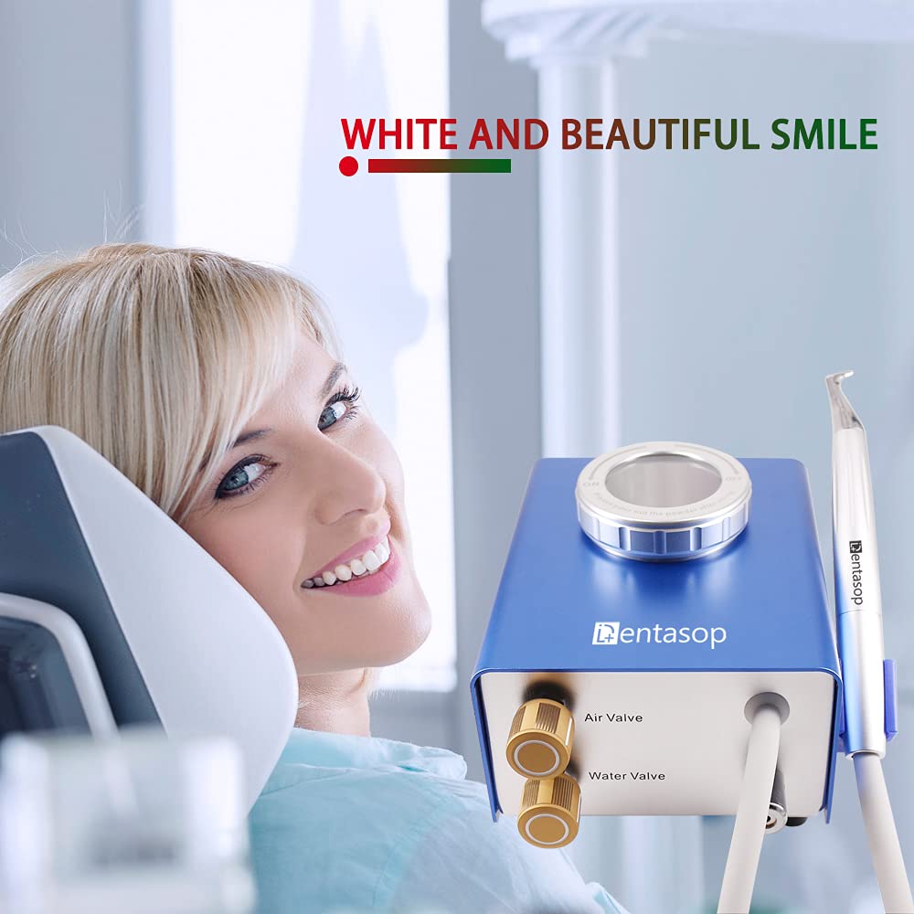 Professional Dental Sandblasting Machine for Teeth Cleaning, Polishing & Enamel Removal - Orthodontic & Dental Clinic Use