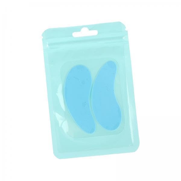 Soft Gel Eye Pads for Eyelash Extensions - Comfortable Salon Tool (4 Pack, Blue) | Hydrating Under Eye Pads for Lash Techs & Beauty Professionals