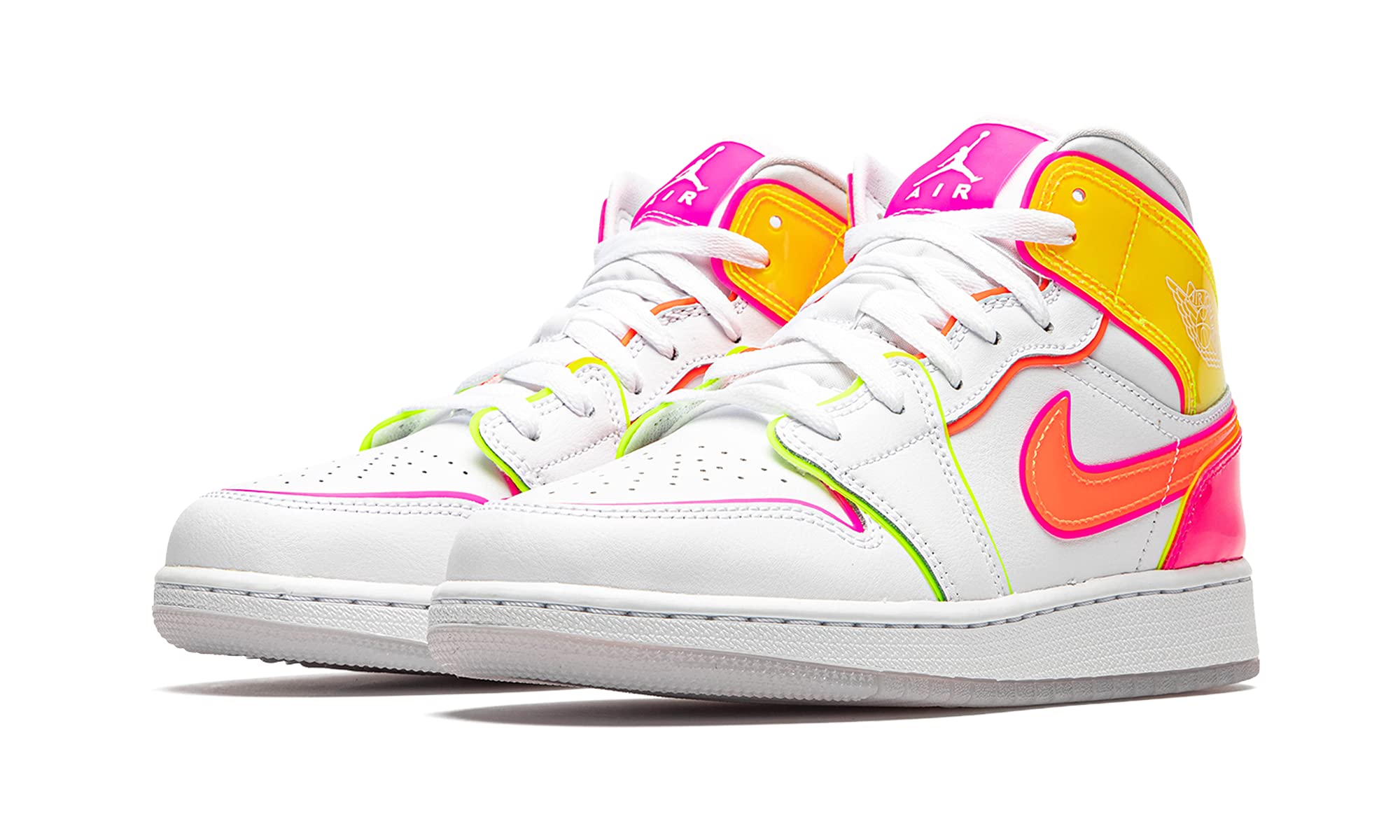 Jordan Air 1 Mid GS Shoes for Kids - Unisex Basketball Sneakers for Boys & Girls - Perfect for School, Sports & Casual Wear
