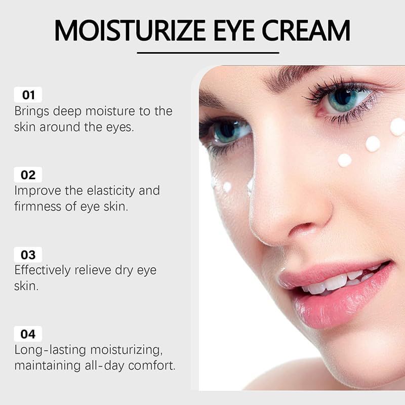Lumibalm Under Eye Cream for Dark Circles, Puffiness & Fine Lines – Brightening Eye Treatment for Bags & Wrinkles (5 Pack) – Perfect for Morning Routine & Nighttime Skincare