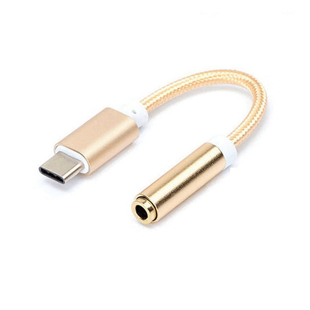 KUQIZ USB C to 3.5mm Microphone Adapter Cable - 3.5mm Jack to USB Type C Audio Converter for Smartphones, Laptops, Tablets - Perfect for Podcasting, Gaming & Live Streaming