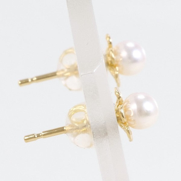 18K Yellow Gold Pearl Earrings for Women - Elegant & Timeless Pearl Jewelry - Perfect for Weddings, Parties & Special Occasions