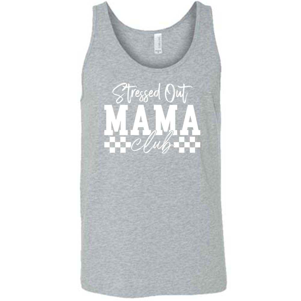 Stressed Out Mama Club Shirt - Comfortable Unisex T-Shirt for Moms | Perfect for Mother's Day, Parenting Groups & Relaxing at Home