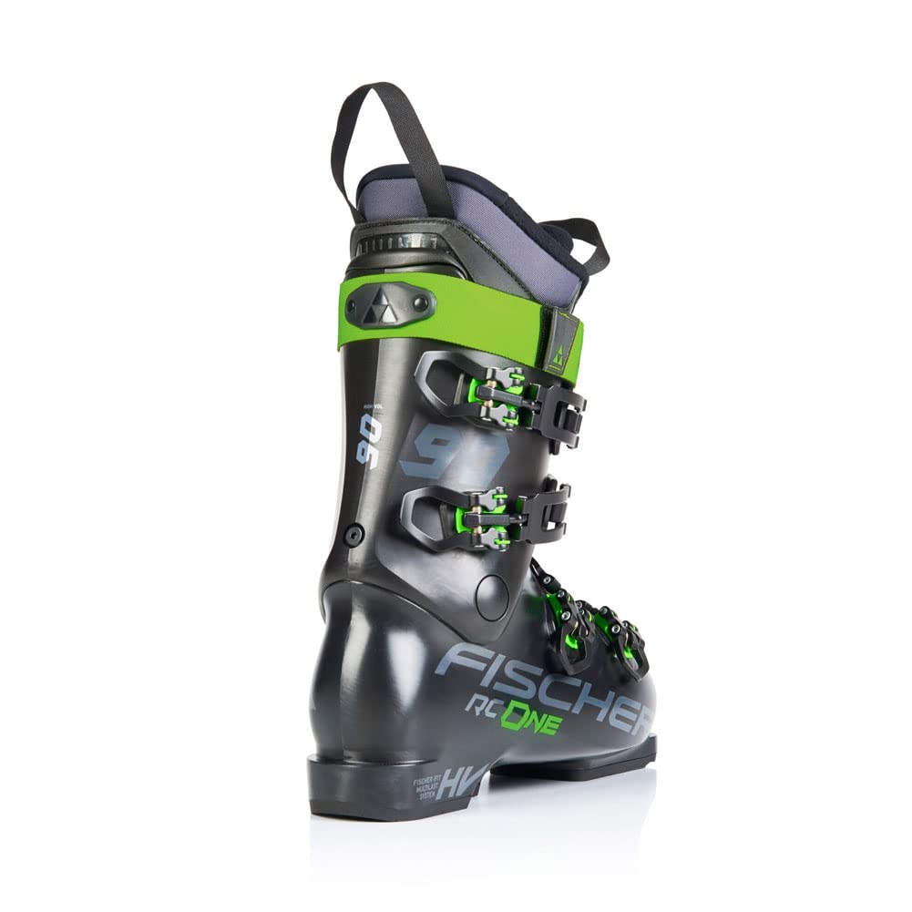 Fischer Unisex Adult RC One 90 Vacuum Walk Alpine Touring Ski Boots - Dark Black/Black/Black - Size 29.5 - Lightweight & Comfortable for Backcountry Skiing & Mountain Adventures