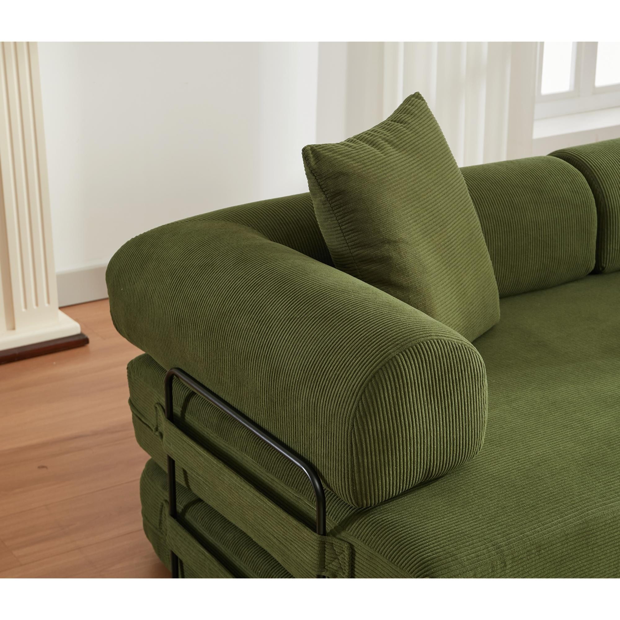 4 in 1 Convertible Sleeper Sofa Bed - 78.5