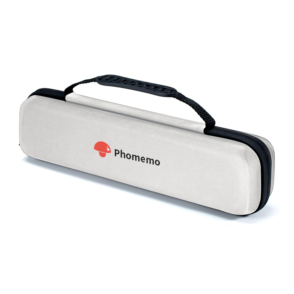 Phomemo M08F Printer Carrying Case - Lightweight Travel Bag for M08F Portable Thermal Printer, Compatible with HPRT MT800/MT800Q, M08E/P831/TP81, PJ762/PJ763MFi (Box Only) - Perfect for Business Travel, Home Office & On-the-Go Printing