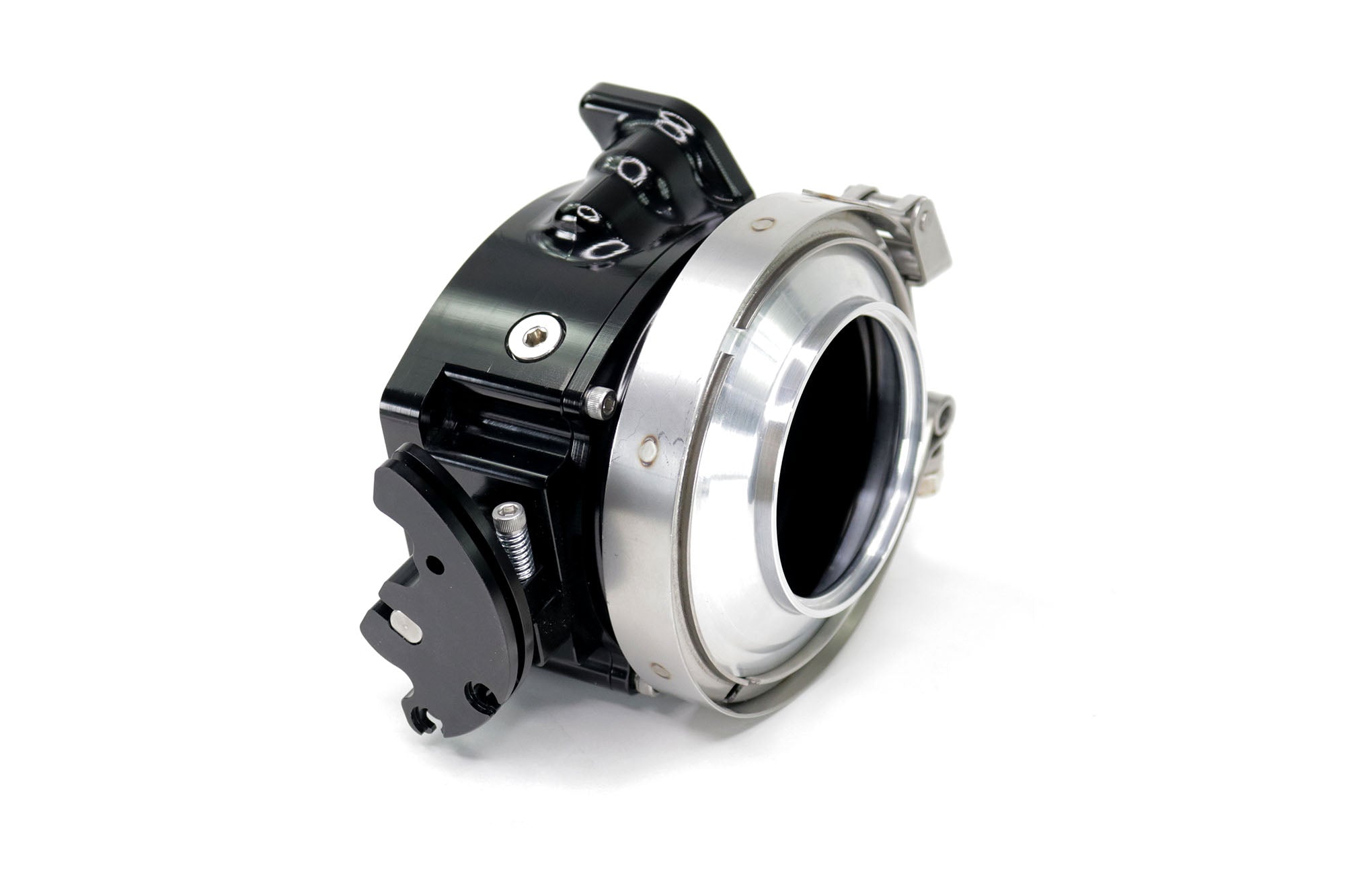 ICON 92/95mm High Performance Cable Drive Throttle Body (Black) - Interchangeable Connection for Ford Mustang, Chevy Camaro - Perfect for Racing & Engine Upgrades