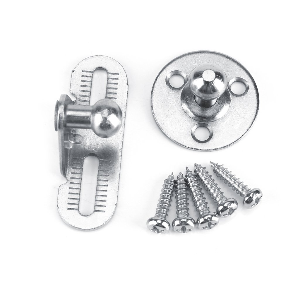 Heavy Duty 80N/8KG Gas Spring Hinge for Cabinet Doors - Smooth Lift Support for Kitchen Cupboards, Wardrobes & Furniture (Ideal for Heavy Lids & Storage Boxes)