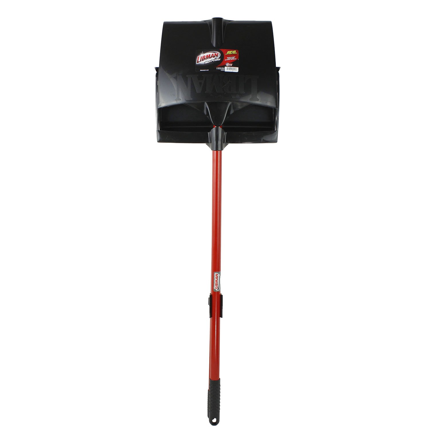 Libman 919 Lobby Broom & Dustpan Set - Heavy Duty Commercial Cleaning Broom with Sturdy Dustpan for Hard Floors - Perfect for Office, Home, School and Hospital Cleaning