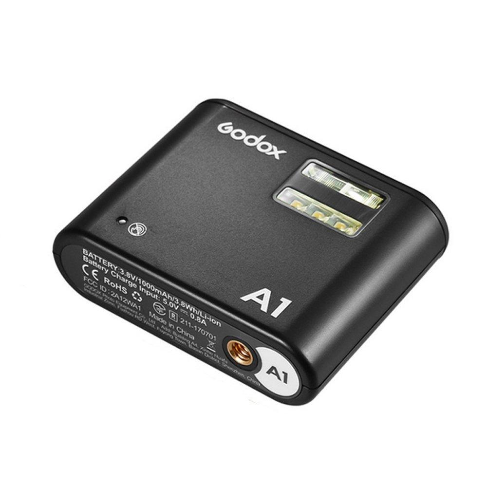 Godox A1 Wireless Smartphone Speedlite Flash - 2.4G X System with 433MHz & LED - Perfect for Portrait, Product & Event Photography (Demo Stock)