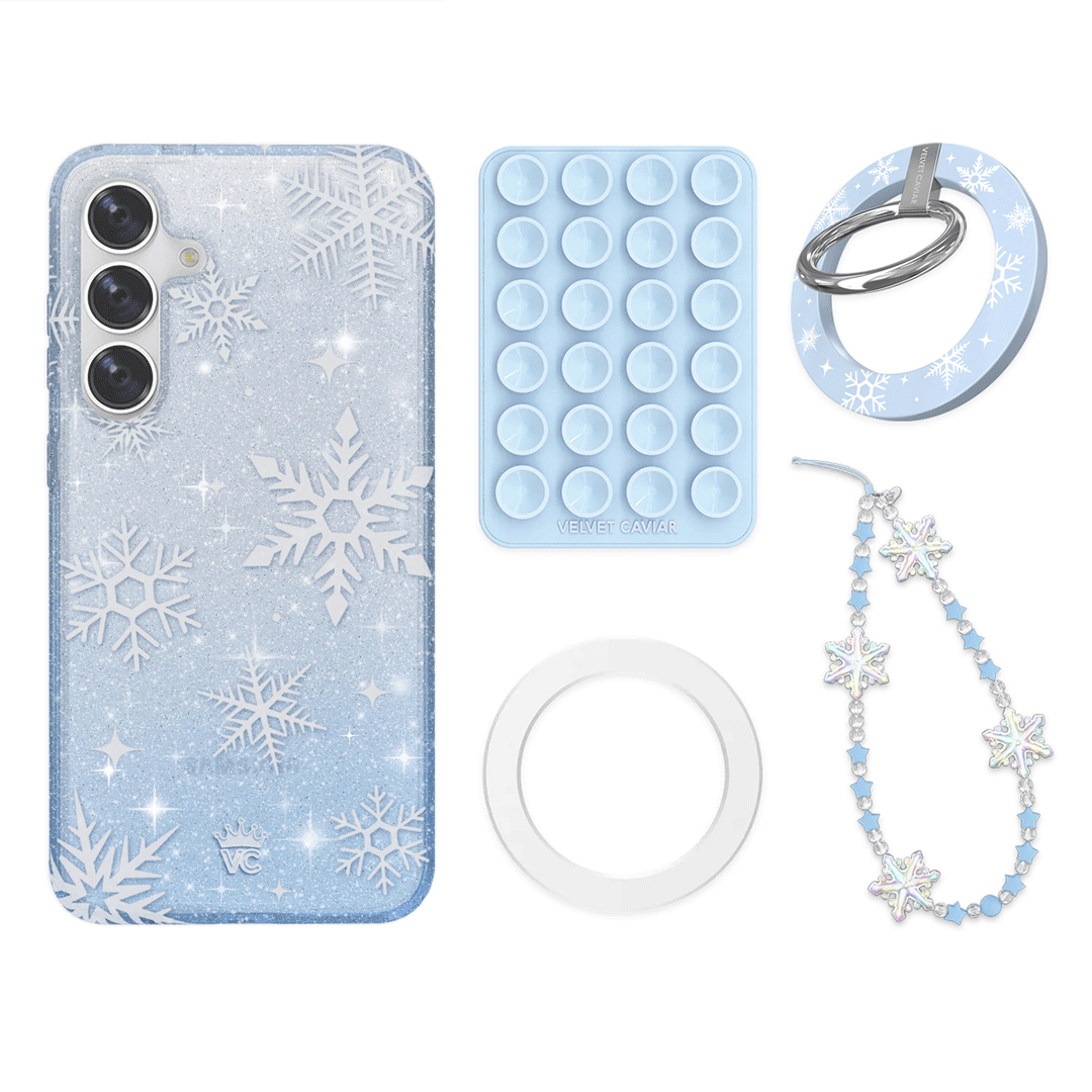 Snow Angel Glitter Galaxy Bundle Set - Non-Slip Grip for Winter Fun, Snowball Fights & Outdoor Adventures | Perfect for Kids & Adults