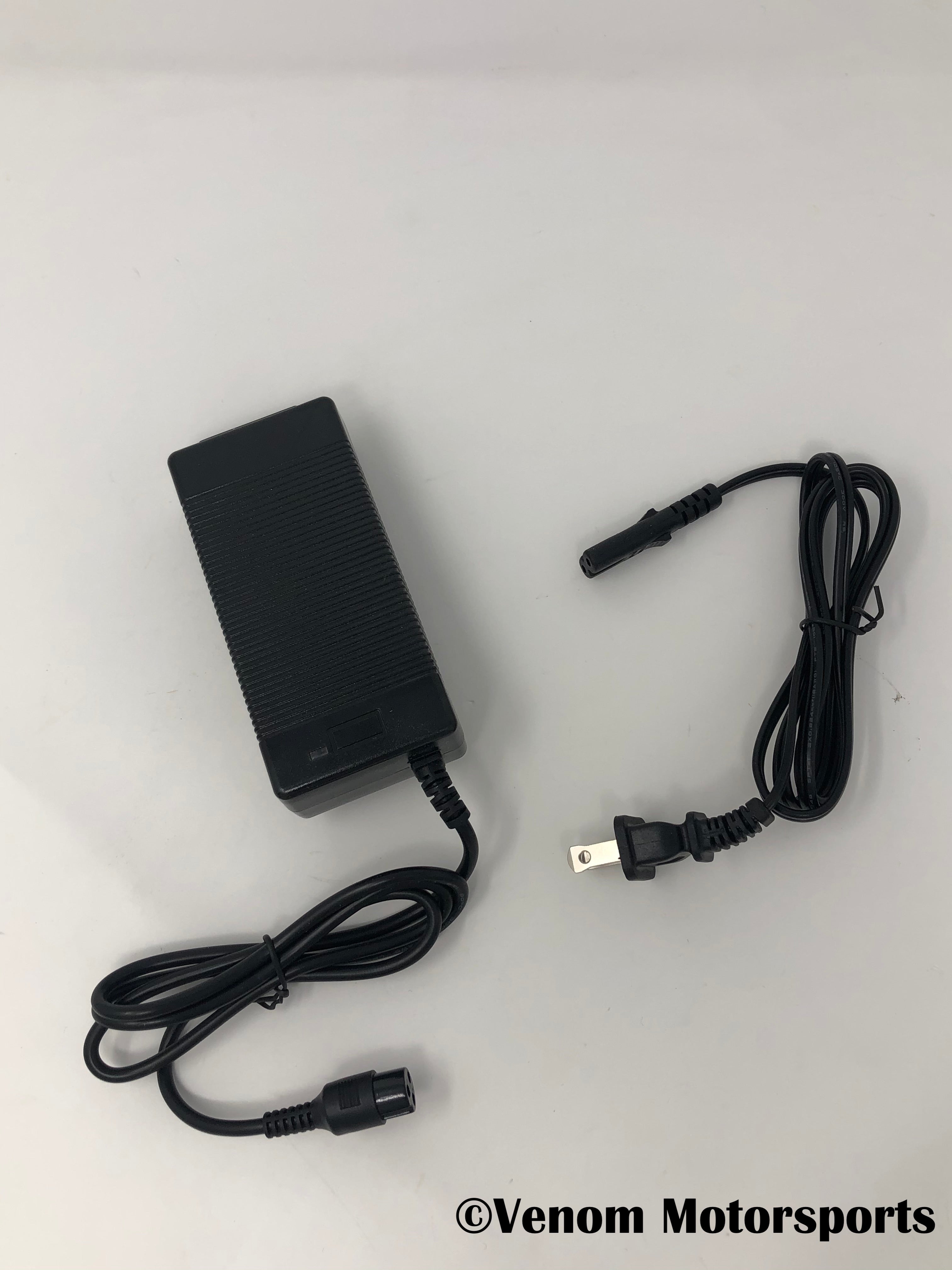 36V 1000W Replacement Charger for Venom Quad Racer - Fast Charging Power Supply for ATV, Dirt Bike & Electric Scooter - Perfect for Off-Road Adventures & Commuting