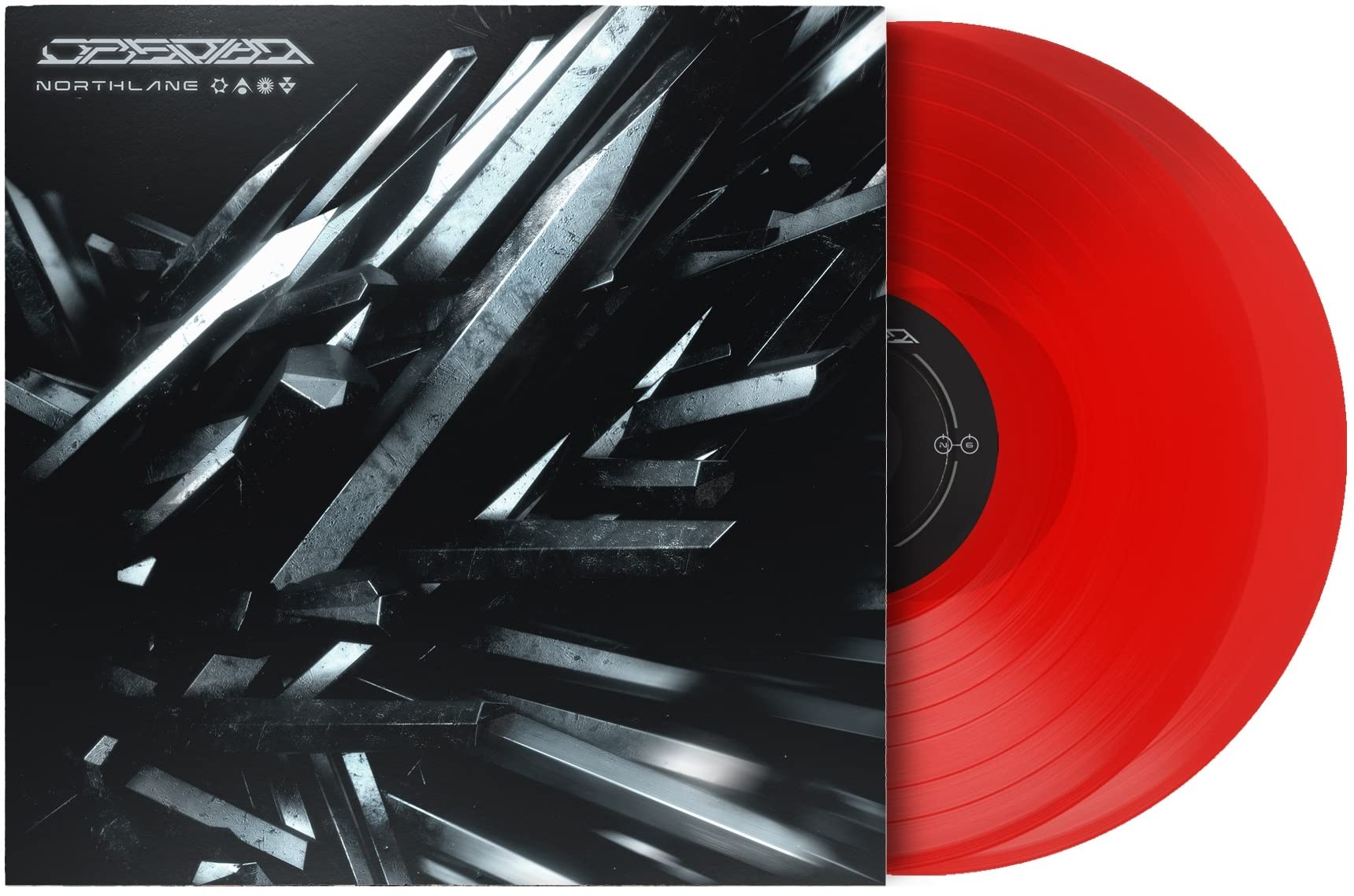 Obsidian Red Explicit Lyrics CD - Hard Rock & Metal Music Album for Intense Workouts & Gaming Sessions