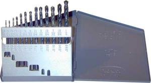 Viking 43410 Type 240-B 11-Piece HSS Drill Bit Set, 118 Degree Point Angle, Bright Finish - Perfect for Metal, Wood & Plastic Drilling Projects
