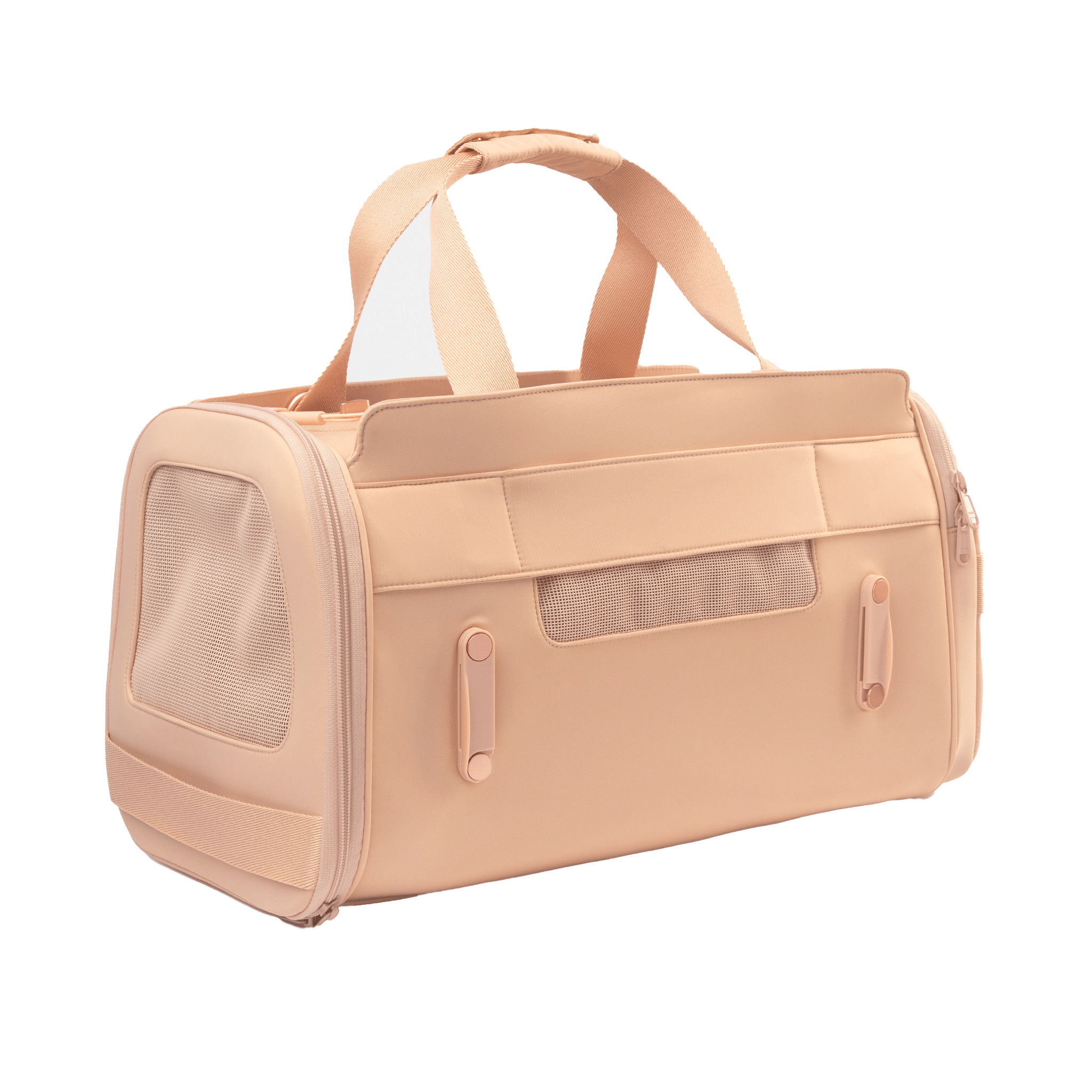 Diggs Passenger Travel Carrier Blush - Airline Approved Pet Carrier for Small Dogs & Cats - Perfect for Air Travel, Road Trips & Vet Visits