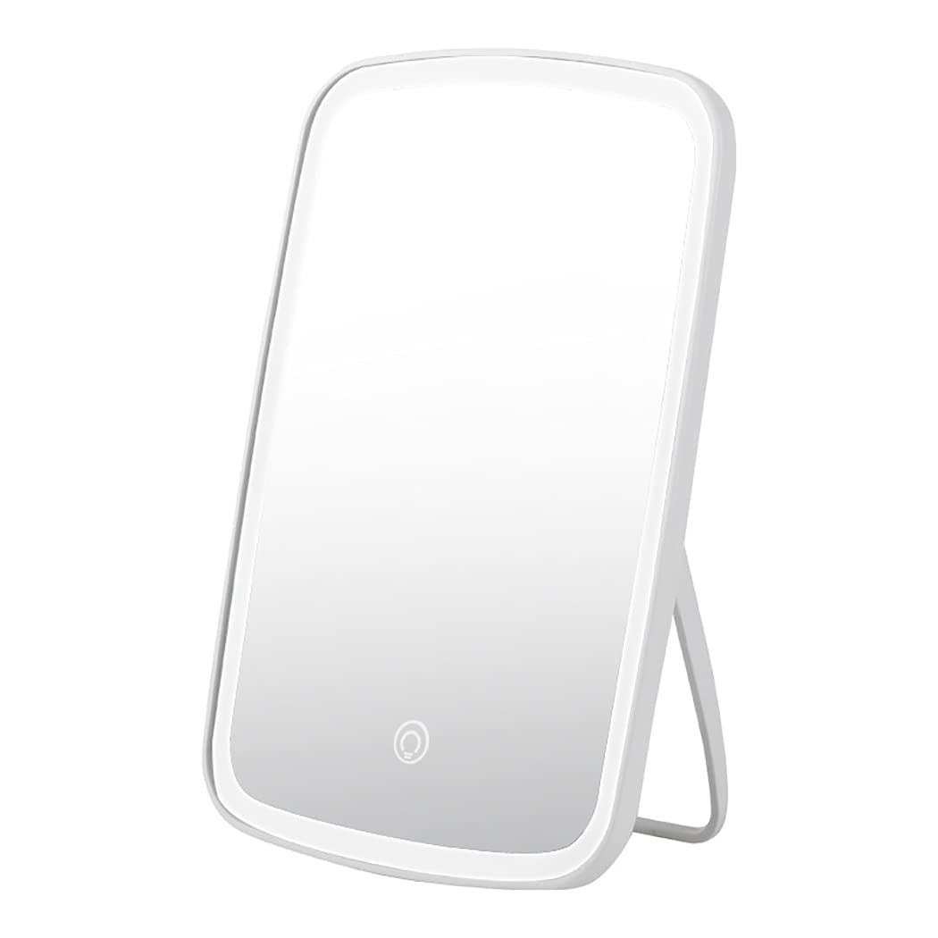 YHomU 10X Magnifying Makeup Mirror with LED Lights - Fogless, Flexible & Durable Cosmetic Mirror for Women - Suction Cup Shower Mirror - Perfect for Makeup Application, Skincare Routine & Bathroom Vanity
