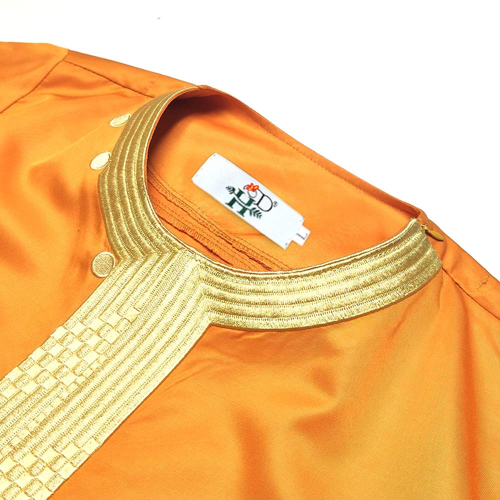 Premium African Dashiki Outfit for Men - Embroidered Top & Pants Set | Traditional & Modern Style | Perfect for Weddings, Parties & Cultural Events