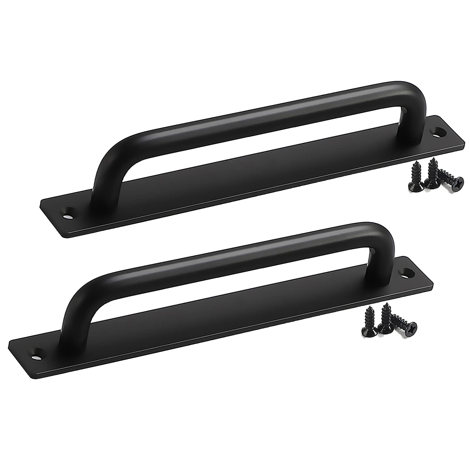 Black Aluminum Alloy Drawer Pull Handles - Kitchen & Furniture for Sliding Doors